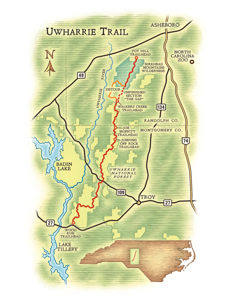 magic trail map